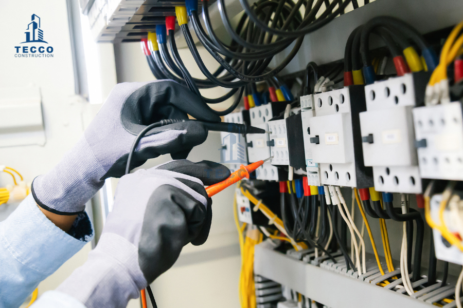 thi công điện nước