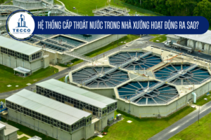 hệ thống cáp thoát nước trong nhà xưởng