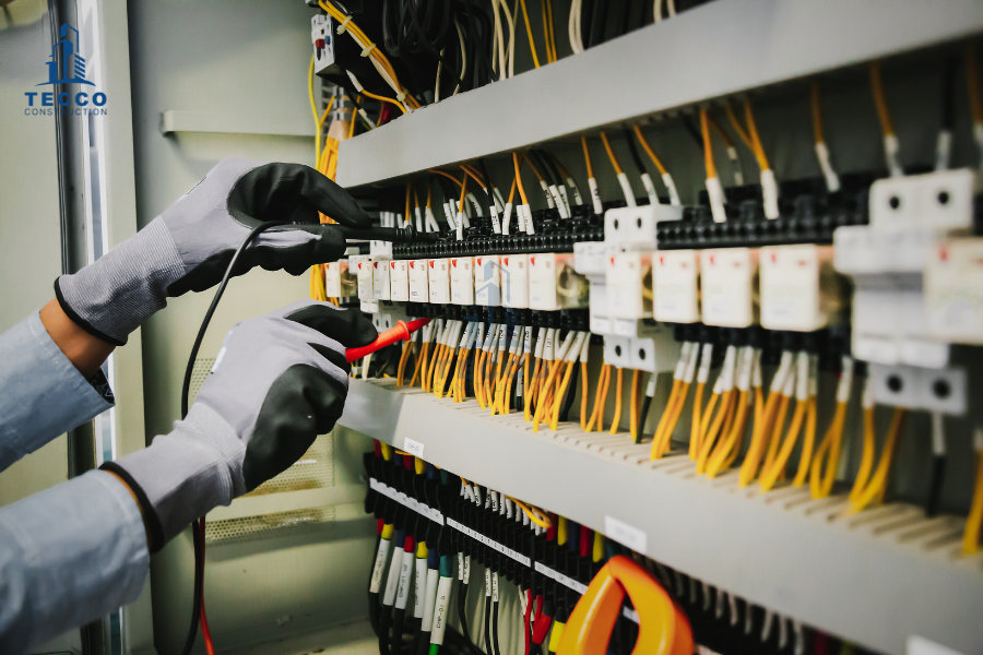 thi công điện nước