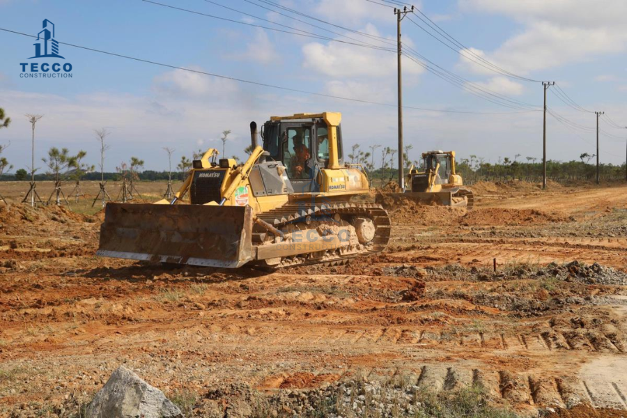 thi công hạ tầng