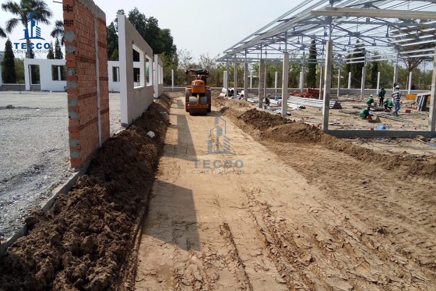 thi công hạ tầng